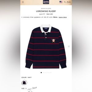Rowing Blazers - US Rowing Rugby Shirt